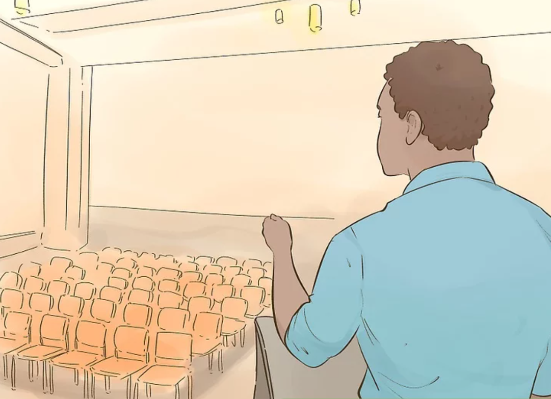 Look for opportunities to practice public speaking in low-stress situations.